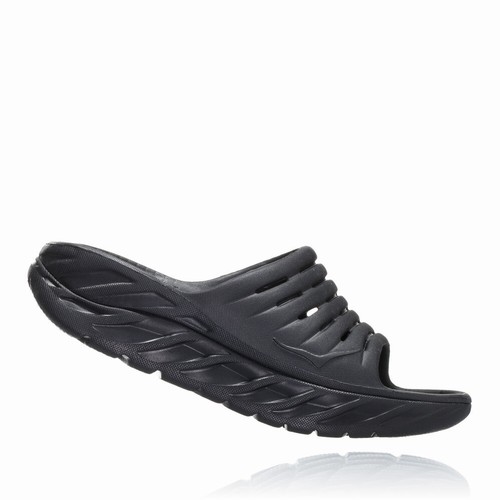 Hoka One One ORA RECOVERY SLIDE 2 Sandals For Men India Black IN-1450